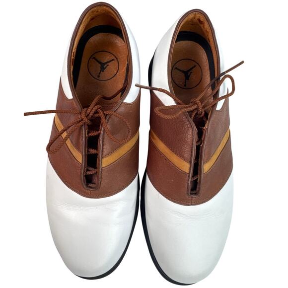 Vintage Air Jordan White leather golf shoes par 23 men\'s size 8 2001 main image 6
